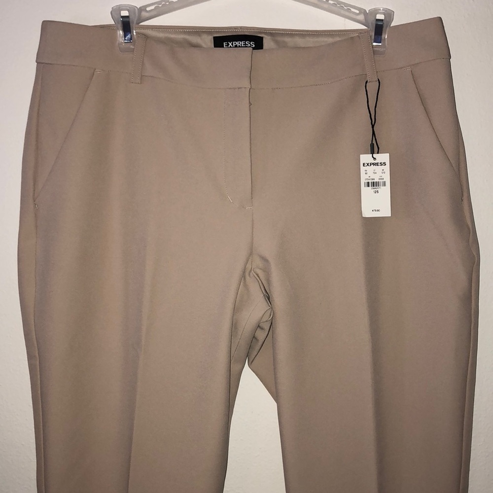 Express Columnist Barely Boot Dress Pants